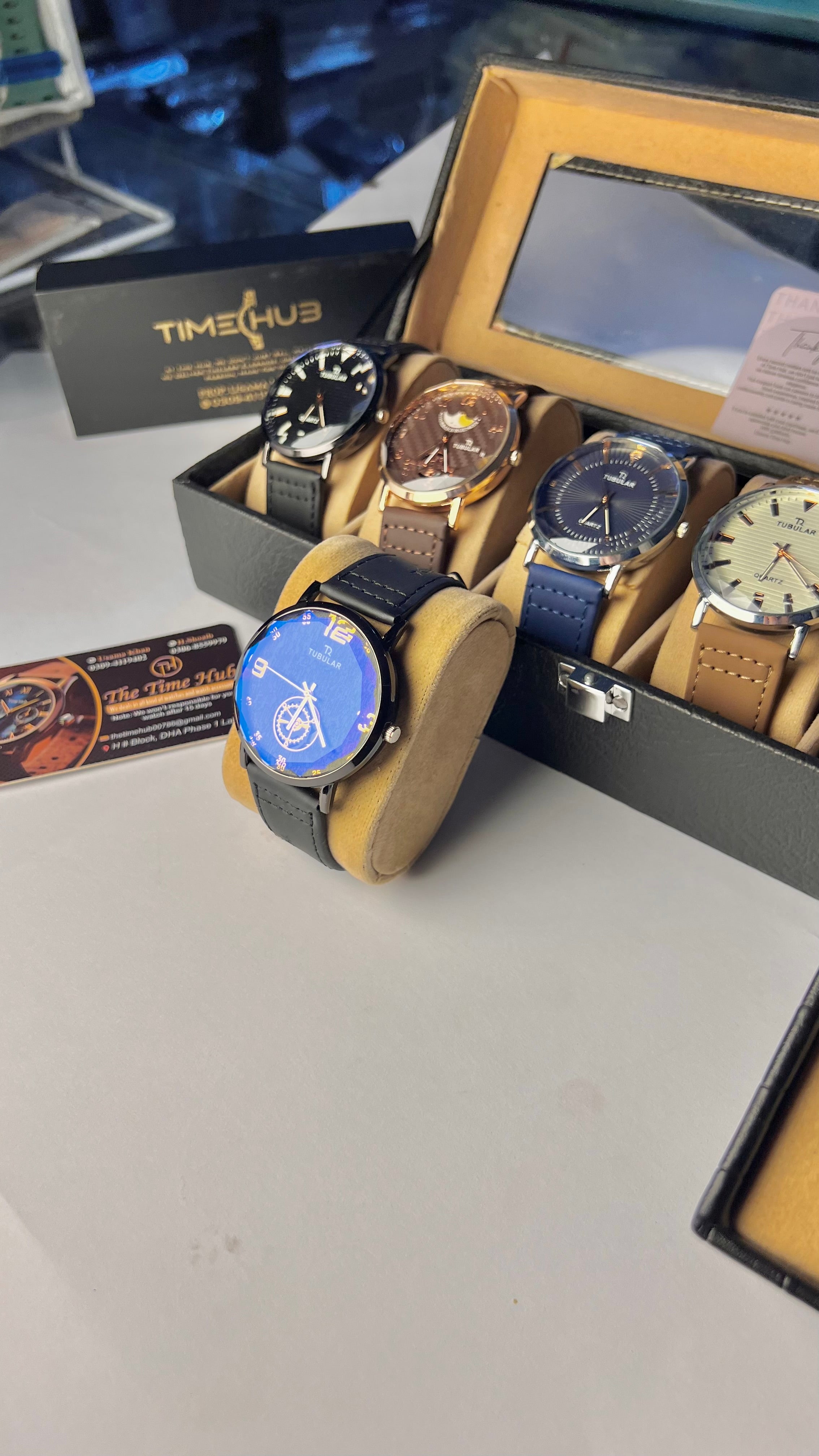 Premium Tubular Strap Men’s Watch – Free Delivery & Gift Box | Time Hub